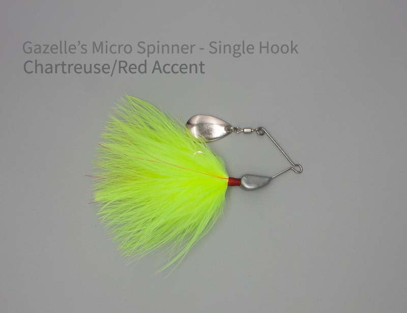 Gazelle's Micro Spinner - Single Hook
