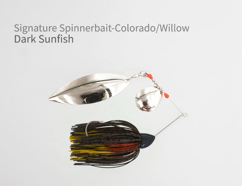 Signature Spinnerbait - Colorado/Willow
