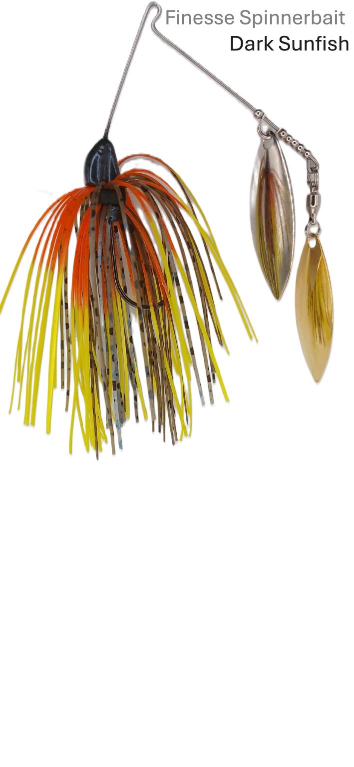 Finesse Spinnerbait- Double Willow
