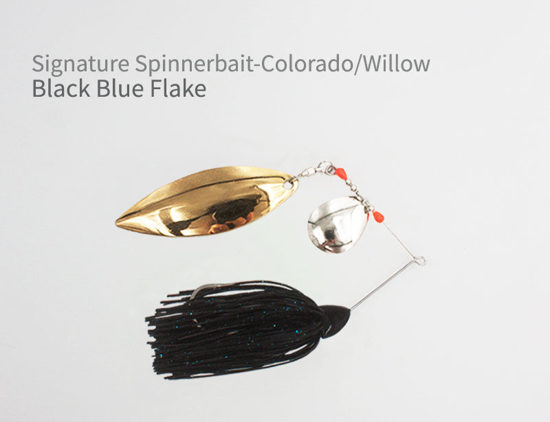 Signature Spinnerbait - Colorado/Willow