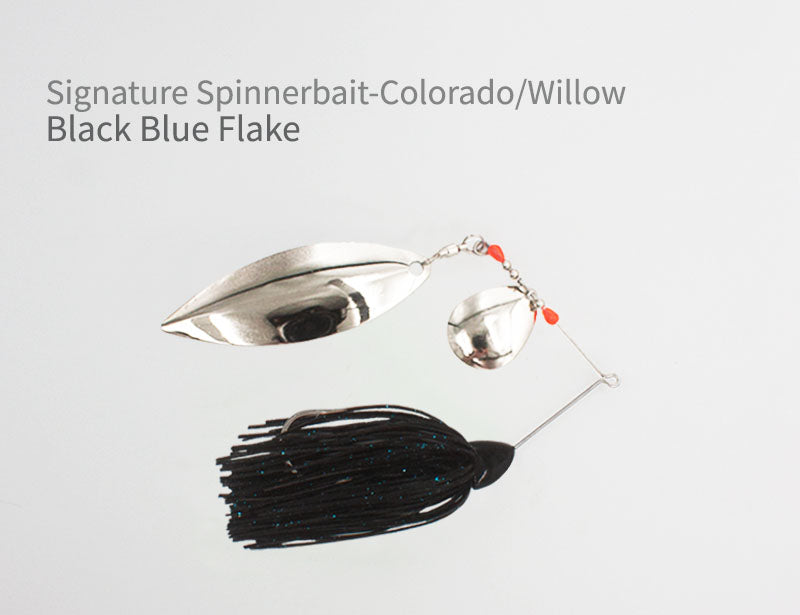 Signature Spinnerbait - Colorado/Willow