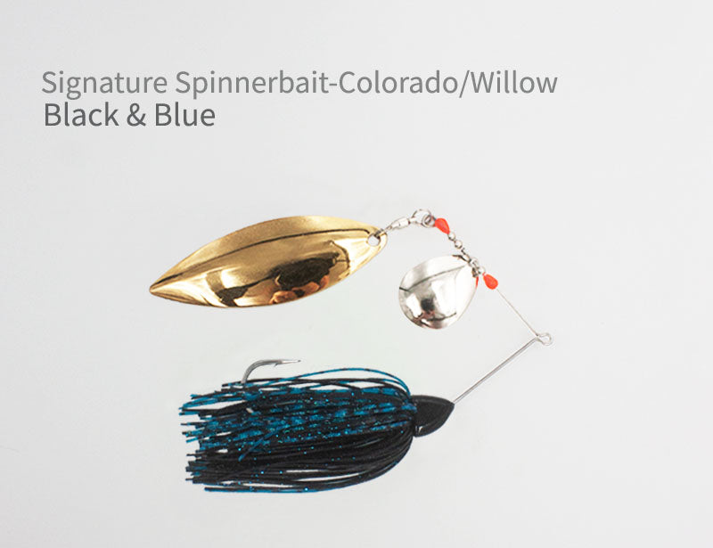 Signature Spinnerbait - Colorado/Willow