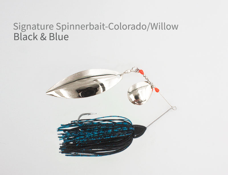 Signature Spinnerbait - Colorado/Willow
