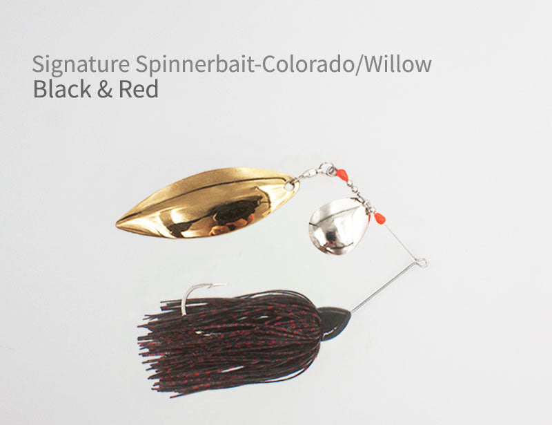 Signature Spinnerbait - Colorado/Willow
