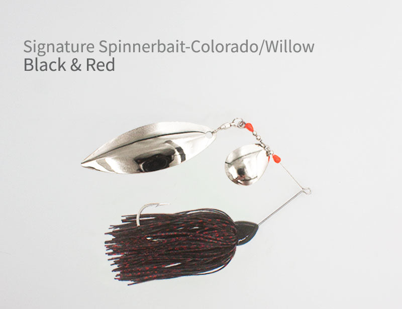 Signature Spinnerbait - Colorado/Willow