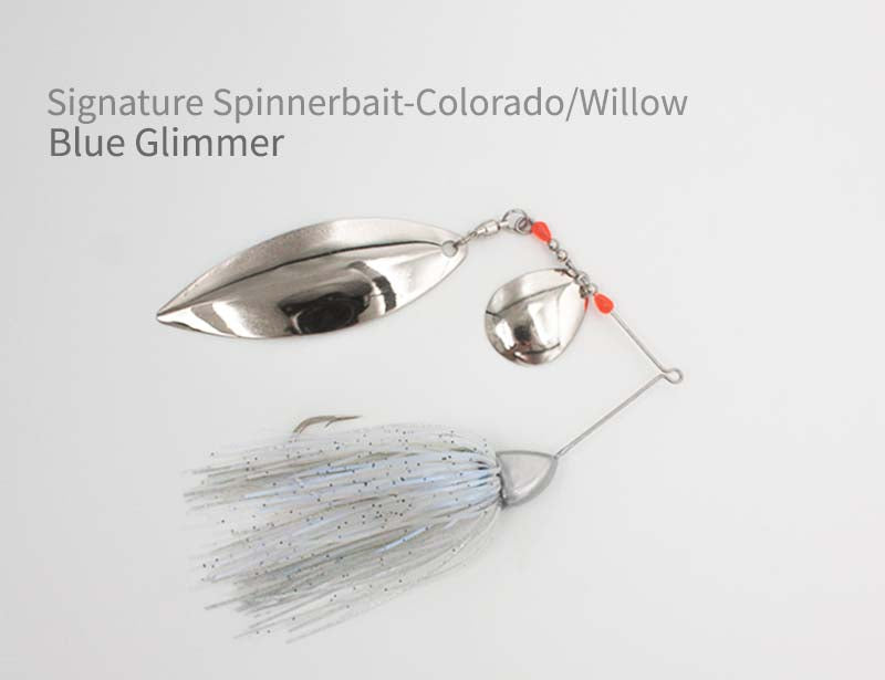 Signature Spinnerbait - Colorado/Willow