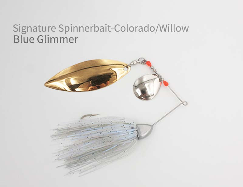 Signature Spinnerbait - Colorado/Willow