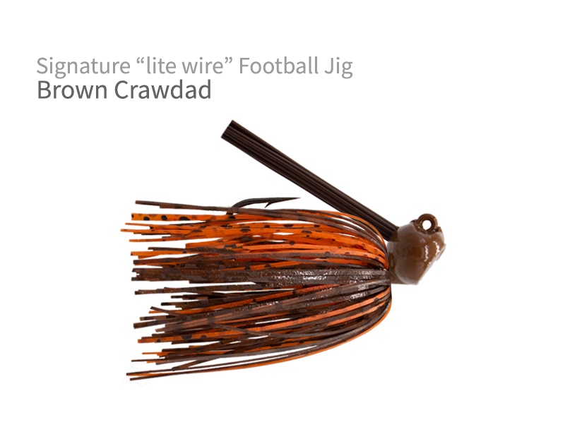 Signature "Lite Wire" Football  Jig