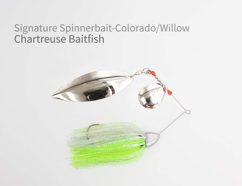 Signature Spinnerbait - Colorado/Willow