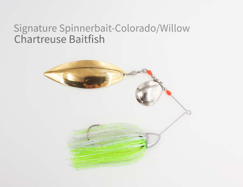 Signature Spinnerbait - Colorado/Willow