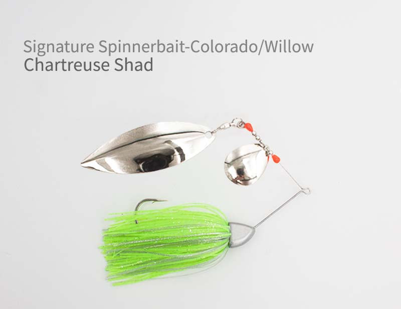 Signature Spinnerbait - Colorado/Willow