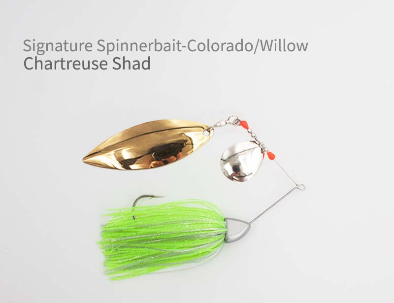 Signature Spinnerbait - Colorado/Willow