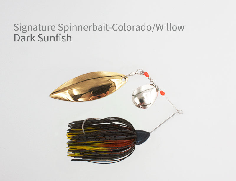 Signature Spinnerbait - Colorado/Willow