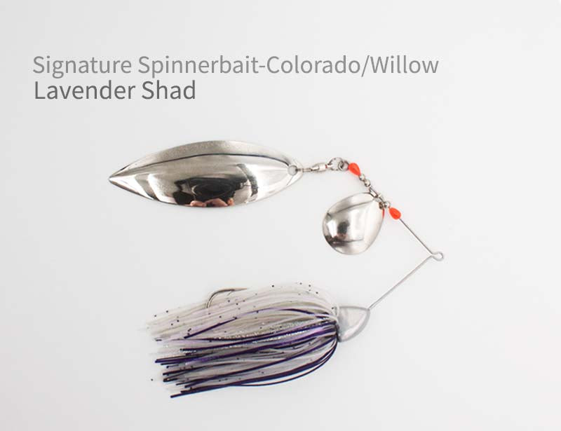 Signature Spinnerbait - Colorado/Willow