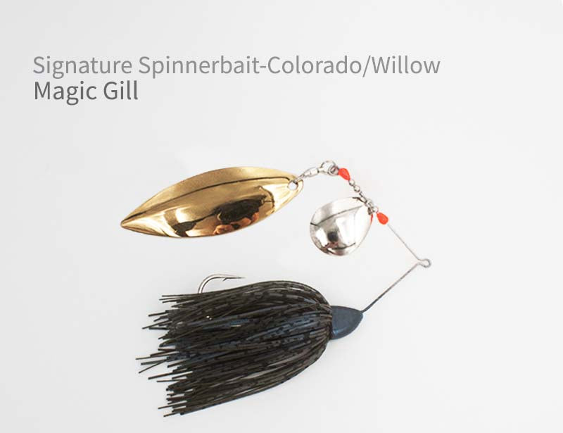Signature Spinnerbait - Colorado/Willow