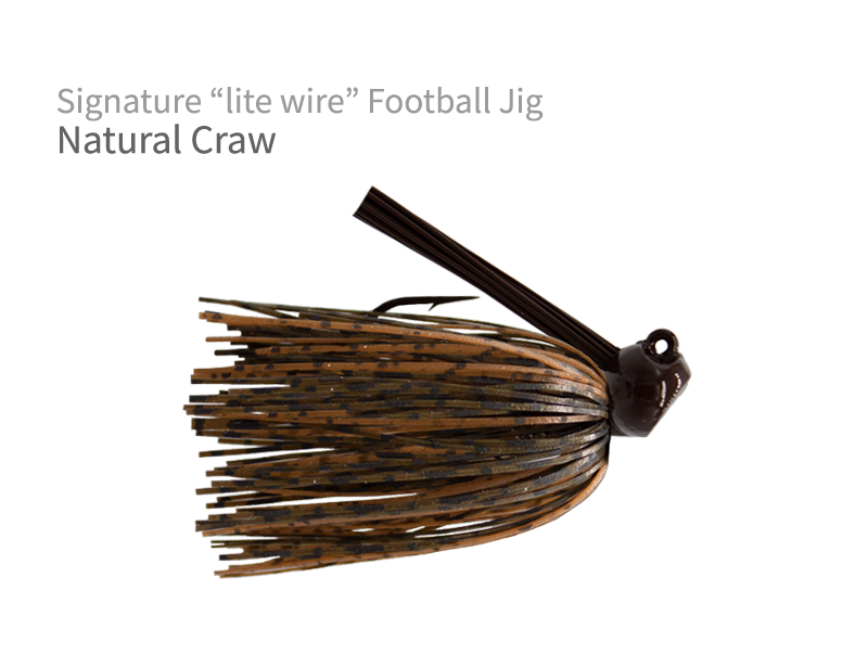 Signature "Lite Wire" Football  Jig