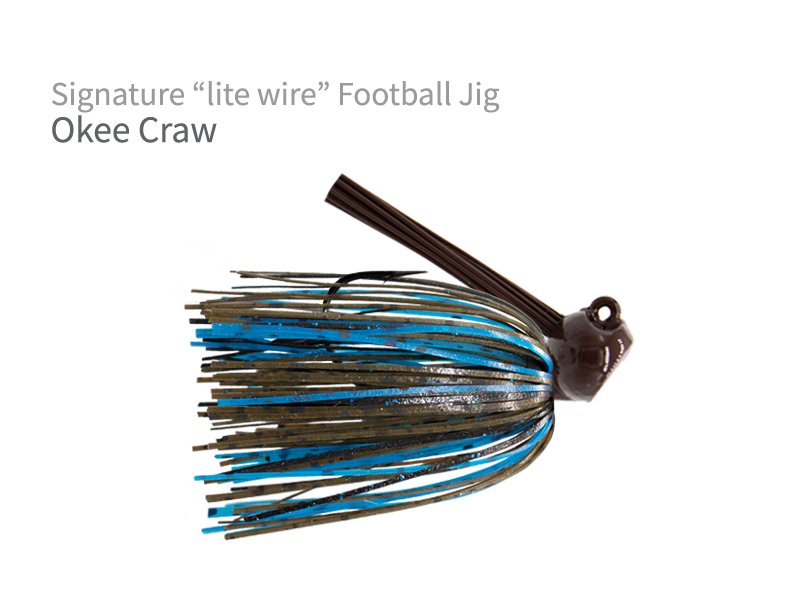 Signature "Lite Wire" Football  Jig
