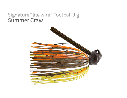 Signature "Lite Wire" Football  Jig